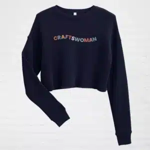 Craftswoman Crop Sweatshirt