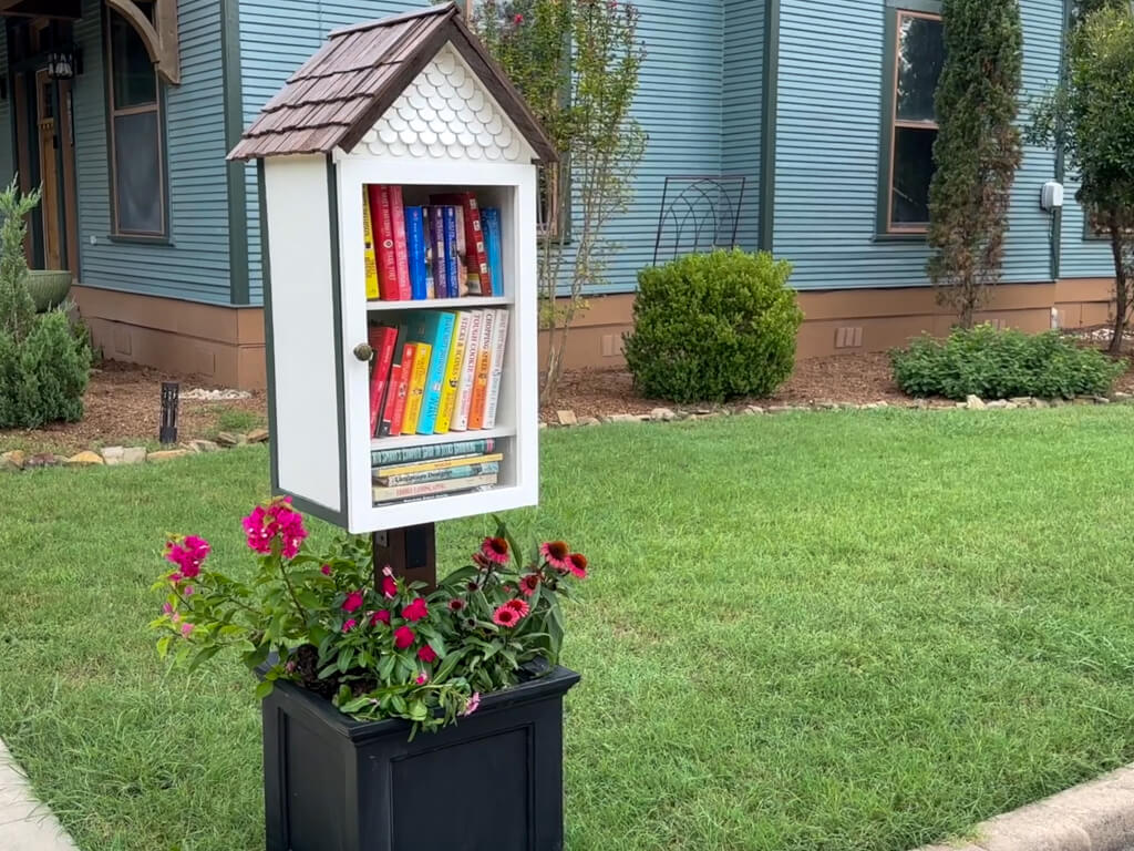 Finished little library