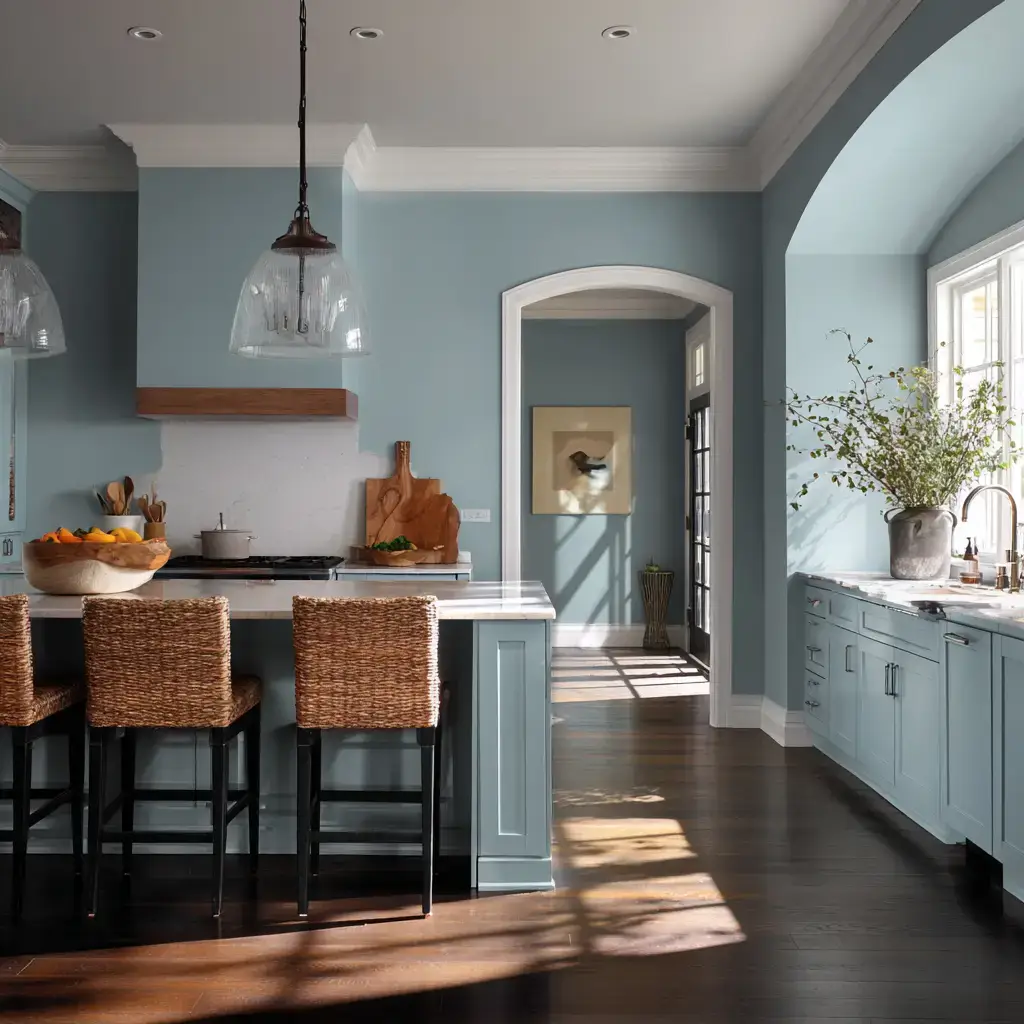 Benjamin Moore Buxton Blue Interior Paint