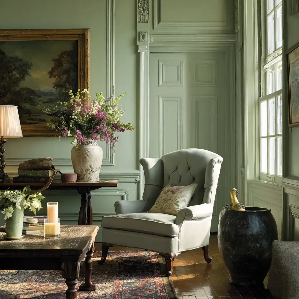Benjamin Moore Prescott Green Interior Paint