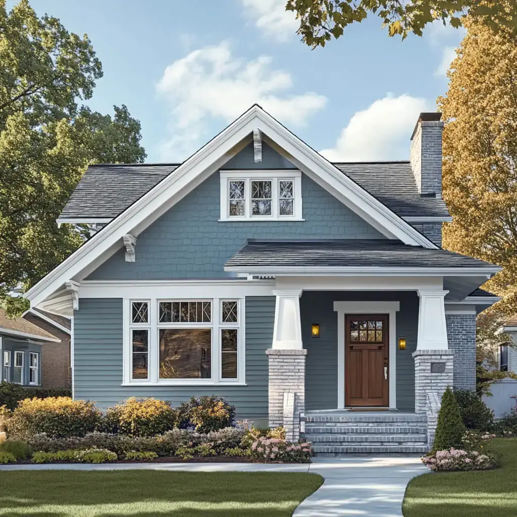 Sherwin-Williams Blustery Sky Exterior Paint