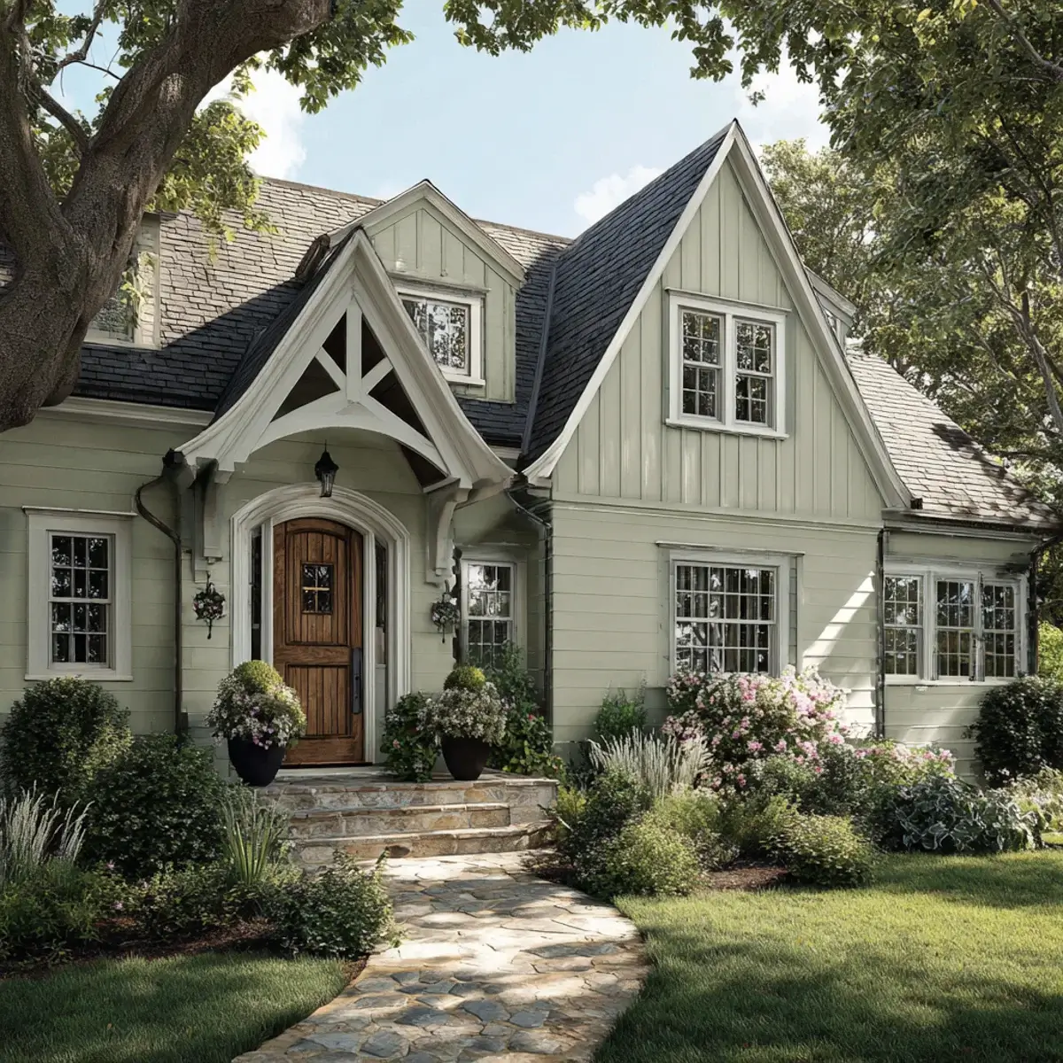 Valspar Sprig of Sage Exterior Paint